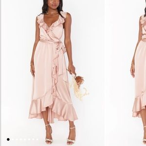 Samantha Ruffle Wrap Dress Show Me Your Mimi